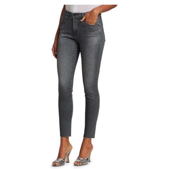AG Adriana Goldschmied Jeans Farrah High-Rise Ankle Skinny Jeans Size 23 NWT - Picture 3 of 8